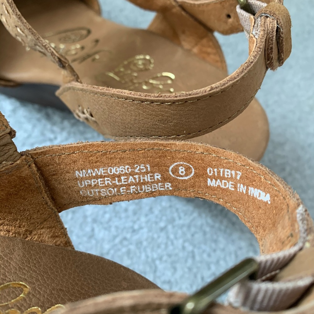 Naughty Monkey Calla Leather Platform Sandal - image 7